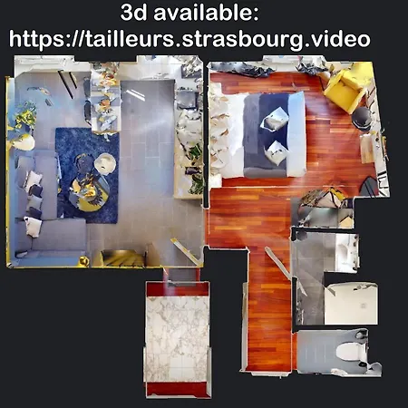 Privative 43m2 - Les Tailleurs A 120m De La Cathedrale * 斯特拉斯堡